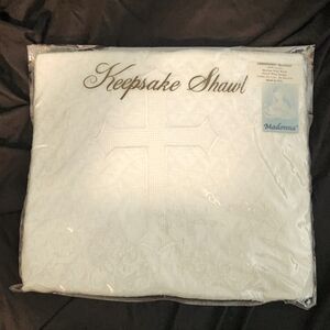Sears Keepsake Shawl - White